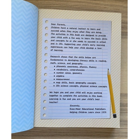 Kindergarten Science Math Art Reading Geography Workbook Homeschool Curriculum - Picture 5 of 14